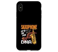 Saxophone In My DNA Hobby Saxophonist Saxophone Amante Custodia per iPhone XS Max