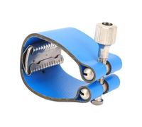 Saxophone Ligature Fastener, Leather Mouthpiece Clip with Adjustable Screw, Synthetic Material for Enhanced Sound Quality & Secure Fit, Tenor Saxophone Accessory for Musicians and