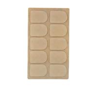 Saxophone Mouthpiece Cushions, Thick Food-Grade, 10 Pieces Silicone