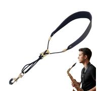 Saxophone Neck Strap - Padded Nylon Harness, Adjustable Instrument, Secure | Saxophone Strap Sax Neck Strap Adjustable Instrument Padded Har Practice Rehearsal Performance Concert Stage Studio Classroom