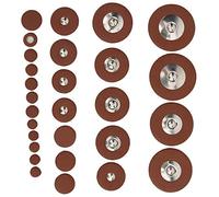 Saxophone Pad 28pcs Set di ricambio per cuscinetti in pelle Sax multi formato per sassofono soprano