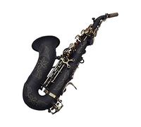 Saxophone Saxophone Squisito Fiore Scolpito In Nickel Nera Nickel Oro Superficie B Tono Sax Strumento In Ottone Con Custodia