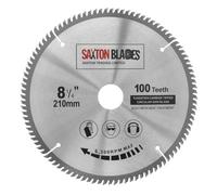 Saxton Blades TCT - Lama per sega circolare, taglio fine, 210 mm x 30 mm x 100 T, compatibile con Festool, Bosch, Makita, Dewalt