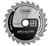 Saxton, lama a 24 denti da 165 mm, taglio sottile, per seghe circolari senza filo come DeWalt, Makita, Ryobi e Bosch