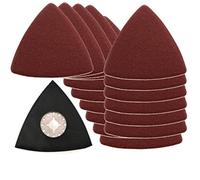 Saxton - Set di fogli di levigatura triangolari per utensili multifunzione