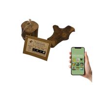 SAXVI PETS Massaggiagengive Cane Legno di Ulivo Rustico - Bastone naturale olio d'oliva per igiene dentale, tartaro e ansia - Giocattolo cane resistente ogni pezzo è unico + guida gioco (S/M