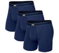 Saxx - Daytripper Boxer Brief Fly 3-Pack - Intimo sintetico XL blu