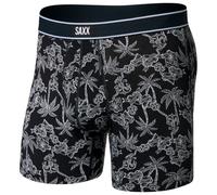 Saxx - Daytripper Boxer Brief Fly - Intimo sintetico M nero/grigio