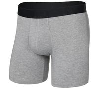 Saxx - Droptemp Cooling Cotton Boxer Brief Fly - Intimo S grigio