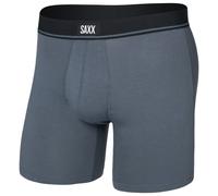 Saxx - Essential Cotton Boxer Brief Fly - Intimo L blu