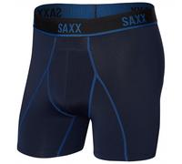 Saxx - Kinetic Light-Compression Mesh Boxer Brief - Intimo sintetico XXL blu