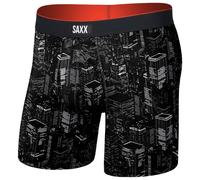Saxx - Multi-Sport Mesh Boxer Brief Fly - Intimo sintetico S nero