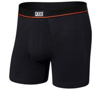 Saxx - Non-Stop Stretch Cotton Boxer Brief - Intimo L nero