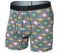 Saxx - Quest Quick Dry Mesh Boxer Brief Fly - Intimo sintetico L variopinto
