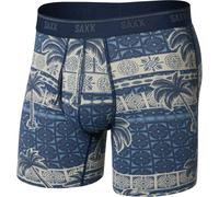 SAXX Quest Quick-dry Mesh Boxer Brief Fly - Uomo - Blu / Grigio - Taglia S- modello 2026
