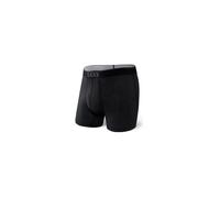 Saxx - Quest Quick Dry Mesh Boxer Brief Fly - Intimo sintetico S nero