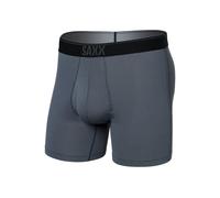 Boxer SAXX Ultra Brief Fly grigio scuro nero - XL