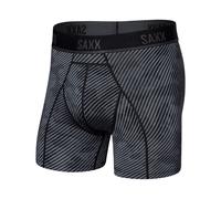 Saxx Underwear - Boxer a semicompressione - Kinetic L-C Mesh BB - Optic Camo/Black per Uomo - Taglia M - Grigio