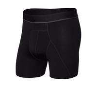 Saxx Underwear - Boxer con semi-compressione - Kinetic Hd Boxer Brief Blackout per Uomo - Taglia L - Nero Nero L