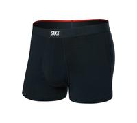 Saxx Underwear - Boxer traspiranti - Vibe Xtra Noir per Uomo - Taglia S - Nero