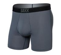 SAXX Underwear Co. Intimo da uomo con Pouch Quest Quick Dry Mesh Boxer Short Fly, Turbolence, L