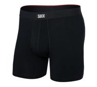 SAXX Underwear Co. Slip da uomo ultra super morbido Fly, nero, Medium
