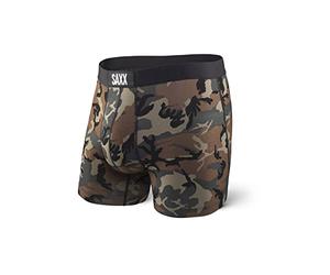 Saxx Underwear Co. Vibe Super Soft, Mimetico del Bosco, X-Small