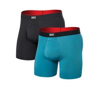 Boxer SAXX Multi-Sport Mesh nero blu (2 unità) - M