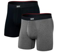 Boxer SAXX Vibe Xtra nero grigio (2 unità) - S