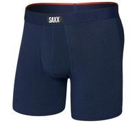 Saxx - Vibe Xtra Boxer Brief Fly - Intimo sintetico L blu