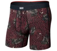 Saxx - Vibe Xtra Boxer Brief Fly - Intimo sintetico L marrone