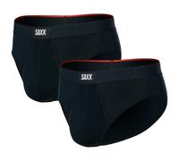 Saxx - Vibe Xtra Soft Comfort Brief Fly 2-Pack - Intimo XL nero