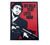 Say Hello To My Little Friend Al Pacino Scarface Tactical PVC Airsoft Paintball Cosplay Patch