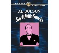 Say It With Songs (DVD) Kenneth Thomson Marian Nixon Al Jolson Davey Lee