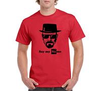 Say my Name Breaking Heisenberg Bad - Maglietta a maniche corte rosso M