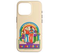 Say No to Hate Sarcastic Retro Vintage Funny Adult Humor Custodia per iPhone 16 Pro