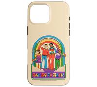 Say No to Hate Sarcastic Retro Vintage Funny Adult Humor Custodia per iPhone 16 Pro Max