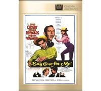 Say One For Me (DVD) Bing Crosby Debbie Reynolds Ray Walston Robert Wagner