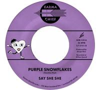 Say She She - Purple Snowflakes / This Wintertime - Purple/Red