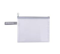 SAYA Astuccio impermeabile con cerniera, confezione da 4 (formato A5) - Versatile porta documenti, penne, matite, cosmetici e organizer da viaggio in colori assortiti casuali per l'uso quotidiano