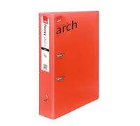 Saya Raccoglitore ad anelli 2D in plastica, formato A4, resistente, organizer per documenti per ufficio, scuola, raccoglitore ad anelli autobloccante per certificati, documenti e relazioni