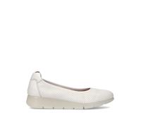 SAYDO Ballerina donna bianca in pelle 37