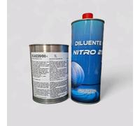 SAYERLACK SU220 FONDO TURAPORI NITRO TRASPARENTE + DILUENTE NITRO 1LT+1LT