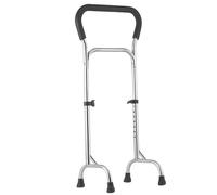 SAYEYBU Bastone Passeggio Acciaio Inossidabile, Leggero, Altezza Regolabile 74 a 90 Cm, Ausilio per Riabilitazione e Deambulazione, Antiscivolo, per Anziani, Persone Disabilità, Donne Gravidanza,B