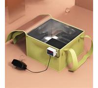 SAYEYBU Cella Lievitazione, Cassa Lievitazione con Controllo Preciso della Temperatura Cottura, Cassa Lievitazione Panificazione per Preparazione Pane, Yogurt, Natto e Sapone Artigianale,Giallo