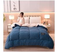 SAYEYBU Coperta Spessa Cashmere Agnello, Piumino per Tutte Stagioni, Trapunta Invernale Morbida e Calda, Coperta Calda Letto Matrimoniale per Camera Letto Casa,D,200x230cm 4.5kg