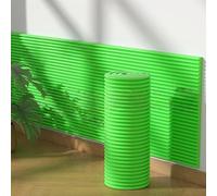 SAYEYBU Cuscino Extra Largo per Bordo Camino 20 Cm, Cuscino Paracolpi in Morbida Schiuma per Sicurezza Bambini, Protezione per Testiera e Bordo Seduta, Anti Collisione,Verde,2m