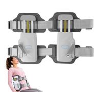 SAYEYBU Dispositivo Trazione Lombare Manuale, Cintura Decompressione Spinale Regolabile, Stretcher Dorsale Indossabile per Ernia Disco e Sciatica, per Uso Domestico e Ufficio, per Adulti e Anziani