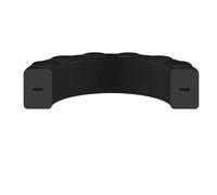 SAYEYBU Divano Pieghevole Fisarmonica in Carta, Panca Nido d'Ape, Panca Pieghevole per Lavori Artigianali, può Essere Utilizzato Come Tavolino, Sgabello Cambio delle Scarpe,Nero,30cm 6 Seater