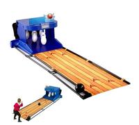 SAYEYBU Gioco Elettronico Bowling per Casa, Console Sport Indoor con Tabellone Segnapunti LED, Reset Automatico ed Effetti Sonori Simulati, per L'Intrattenimento Genitori e Figli,3.5m